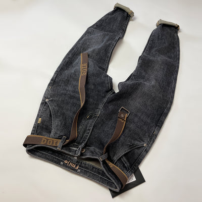 Jeans para Hombre con Estampado de Letras