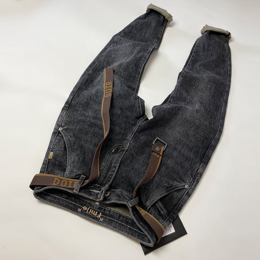 Jeans para Hombre con Estampado de Letras