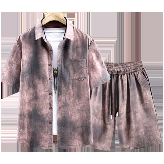 Conjunto de Dos Piezas: Camisa y Shorts Holgados Talla Grande - Image 4