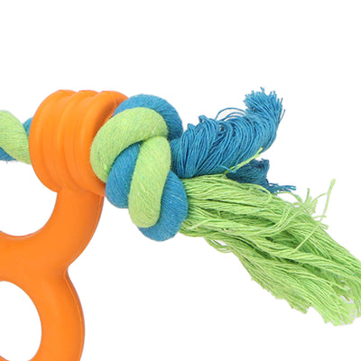 Juguete de Cuerda y Anillo de Goma para Perros - Limpieza Dental y Entrenamiento - Image 3