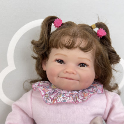 Muñeca Princesa de Cuerpo de Tela y Vinilo Suave 60cm - Image 8