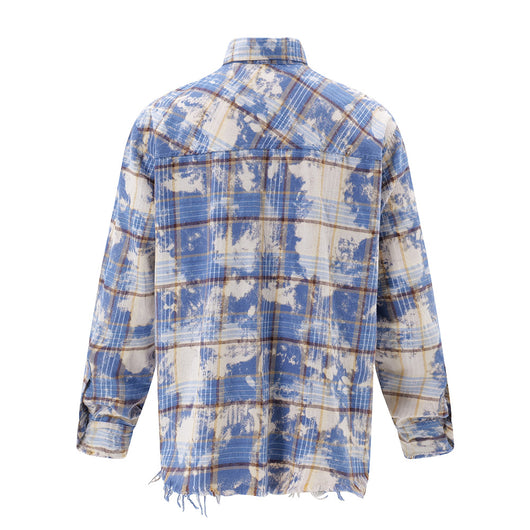 Camisa Tie-Dye a Cuadros para Hombre - Estilo Personalidad Fashion - Image 18