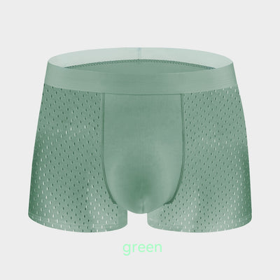 Bóxers de Malla Translúcida y Seda de Hielo para Hombre - Image 8