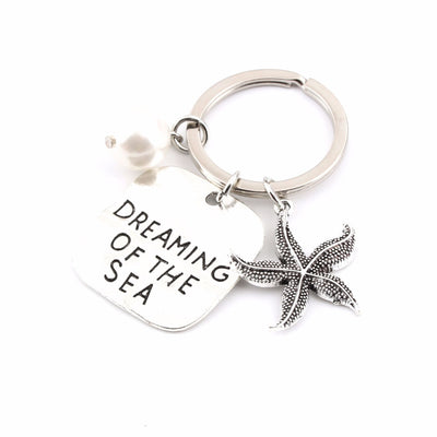 Llavero Personalizado Perla Marina - Accesorio Metálico de Verano - Image 8