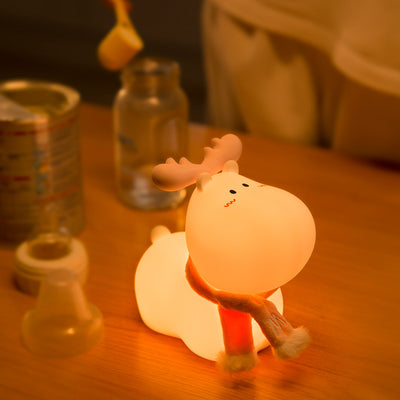 Lámpara LED Táctil de Gel de Sílice con Carga USB, Atenuación y Temporizador - Image 7