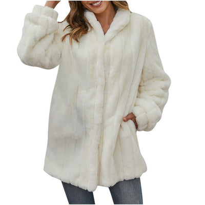 Chaqueta Floral Blanca para Invierno y Primavera - Abrigo Elegante para Mujer - Image 17