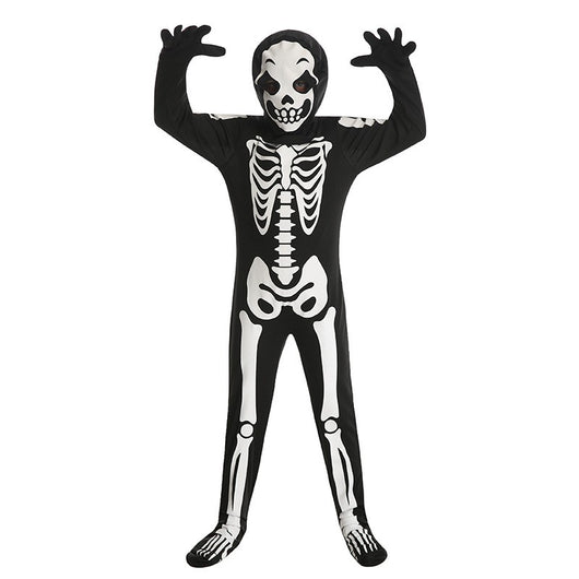 Disfraz Infantil Calavera Fantasma Blanco - Traje de Cosplay Óseo - Image 2
