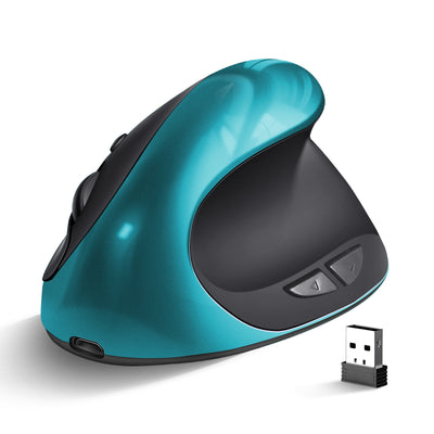 Ratón Inalámbrico Ergonómico Vertical de Tres Generaciones con Carga Inductiva - Image 7