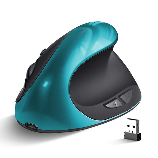Ratón Inalámbrico Ergonómico Vertical de Tres Generaciones con Carga Inductiva - Image 7
