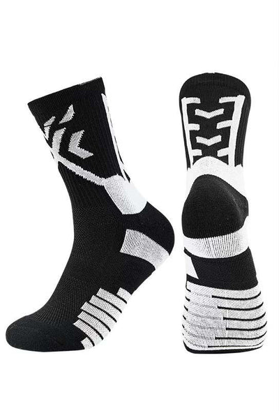 Calcetines Deportivos de Baloncesto Tubo Alto con Refuerzo Acolchado - Image 2