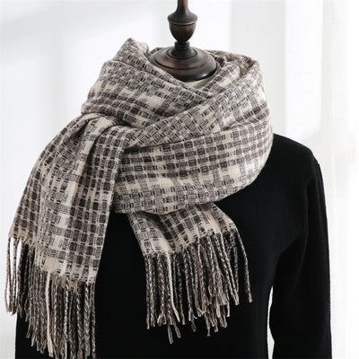 Bufanda de Cachemira Escocesa para Invierno - Cálida y Elegante - Image 18