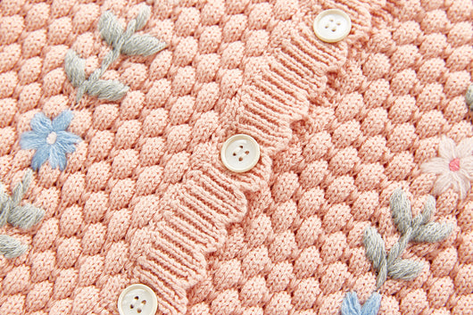 Cardigan Bordado a Mano - Chaqueta Versátil para Cualquier Ocasión - Image 10