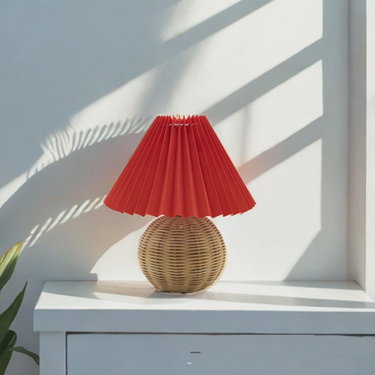 Lámpara de Mesita de Noche con Pliegues - Iluminación Elegante para tu Dormitorio - Image 7
