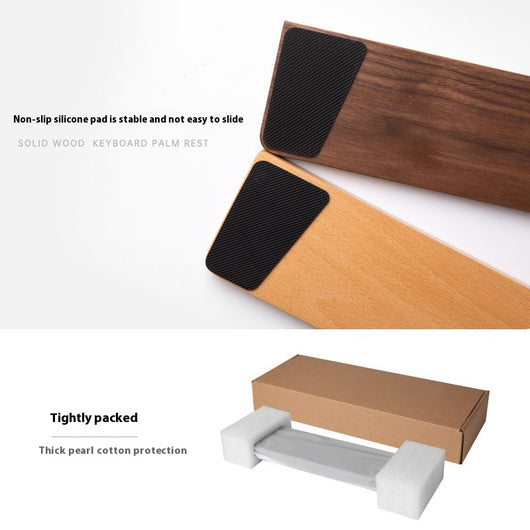 Reposamuñecas de Madera para Teclado y Ratón - Image 4