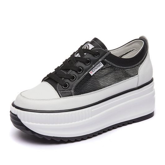 Zapatos Plataforma Transpirables con Malla de Arroz - Estilo Moderno - Image 3