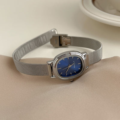 Reloj Elegante para Mujer con Malla Metálica - Diseño Minimalista Resistente al Agua - Image 4