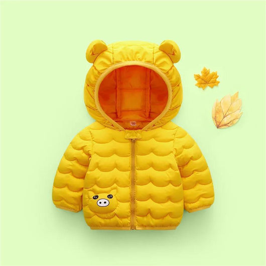 Abrigo Cálido con Capucha para Bebés y Niños Pequeños - Image 3