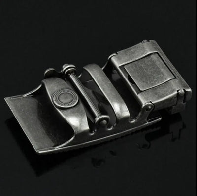 Cinturón de Cuero para Hombre con Hebilla Automática de Aleación - Image 13
