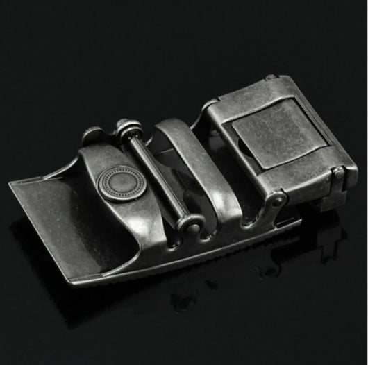 Cinturón de Cuero para Hombre con Hebilla Automática de Aleación - Image 13