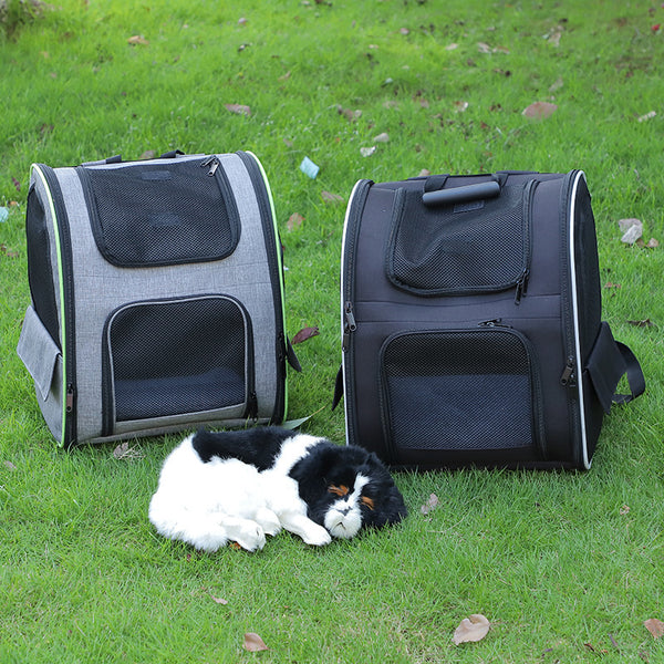 Mochila Transportadora Respirable para Mascotas - Gran Capacidad