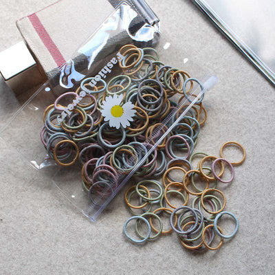 Mini Lazos Elásticos de Colores para Cabello Infantil - Sin Daño - Image 15