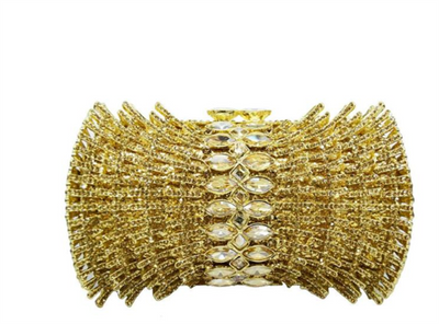 Cartera Clutch Vacía con Diamantes - Estuche Rígido de Lujo - Image 17