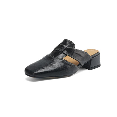Sandalias Retro Mujer Tacón Bajo Grueso - Cómodas para Verano - Image 5