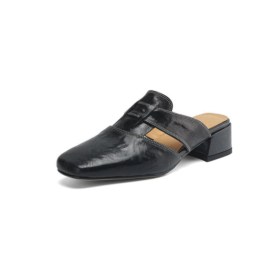 Sandalias Retro Mujer Tacón Bajo Grueso - Cómodas para Verano - Image 5