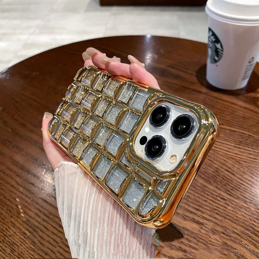 Funda Degradada con Patrón 3D - Protección Suave y Elegante - Image 14