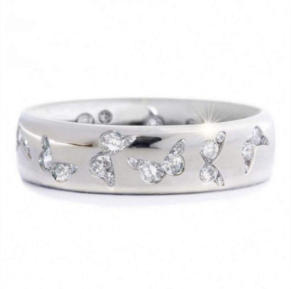 Anillo de Mariposa con Circonitas Multicolor - Diseño Personalizado y Adorable - Image 2