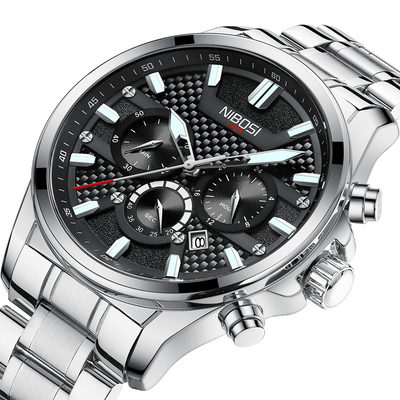 Reloj de Cuarzo Multifuncional Impermeable para Hombre con Tres Ojos - Image 2