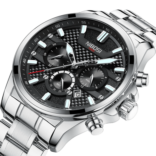 Reloj de Cuarzo Multifuncional Impermeable para Hombre con Tres Ojos - Image 2