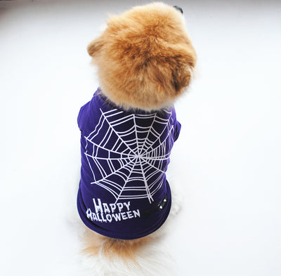 Ropa Halloween para Perros - Playera de Algodón con Diseño de Calabaza - Image 11