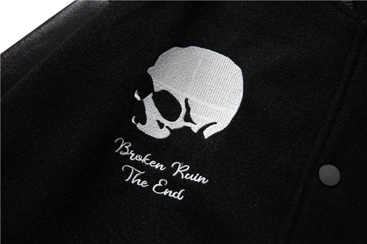 Chaqueta de Béisbol Calavera y Espadas para Hombre - Image 13