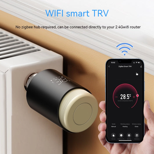 Válvula Termostática Inteligente WiFi con Control Remoto por App - Image 14