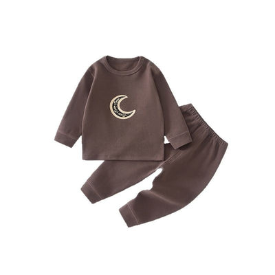 Pijama Infantil de Algodón Puro con Manga Larga para Casa - Image 3