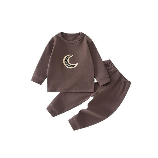 Pijama Infantil de Algodón Puro con Manga Larga para Casa - Image 3