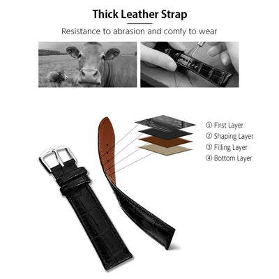 Reloj Mecánico Automático para Hombre Resistente al Agua con Esfera Hueca - Image 18