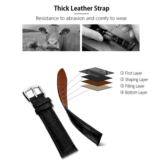 Reloj Mecánico Automático para Hombre Resistente al Agua con Esfera Hueca - Image 18
