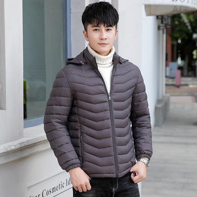 Chaqueta Corta Acolchada Ultraligera para Hombre - Image 4