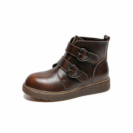 Botas Martin Retro Otoño Invierno para Mujer - Estilo Vintage - Image 13
