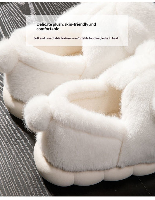 Pantuflas Cálidas de Felpa con Suela Antideslizante y Acolchonado Grueso - Image 18