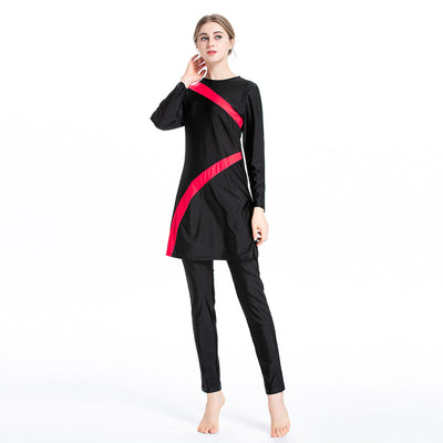 Traje de Baño Deportivo Tres Piezas Slim Coordinado - Image 2