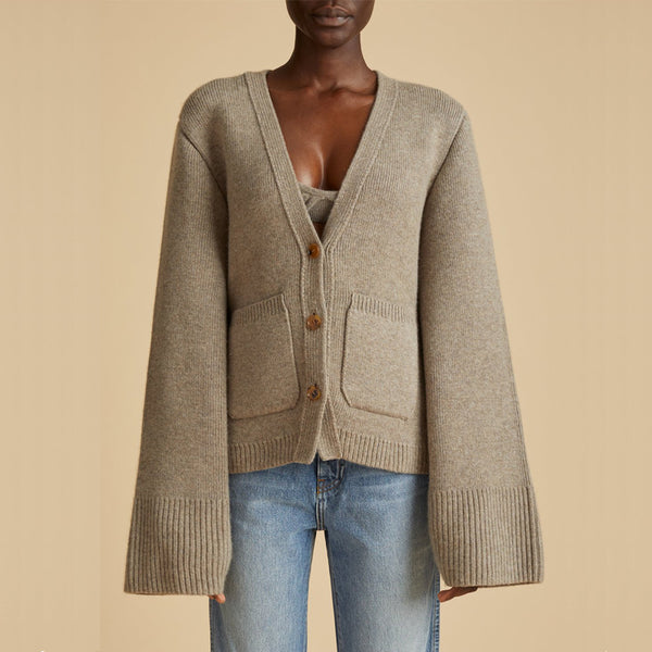 Cardigan de Lana para Mujer - Abrigo Tejido Elegante