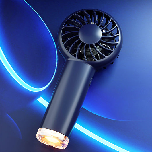 Ventilador Portátil Mini Recargable con Luz LED Integrada - Image 4