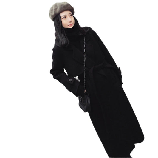 Abrigo de Lana Midi para Mujer - Elegancia Moderna - Image 4