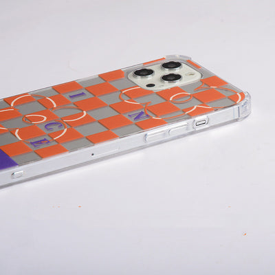 Funda Crossbody con Espejo y Diseño Ajedrez Contrastado para Celular - Image 10