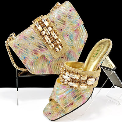Zapatillas Casuales Tacón Alto Camuflaje con Detalles Metálicos - Image 9