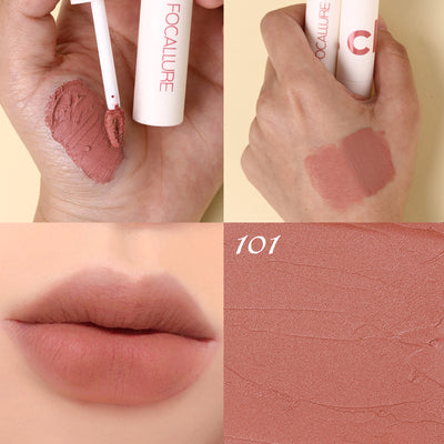 Gloss Labial Mate Aterciopelado a Prueba de Agua - Acabado Heroína Larga Duración - Image 3
