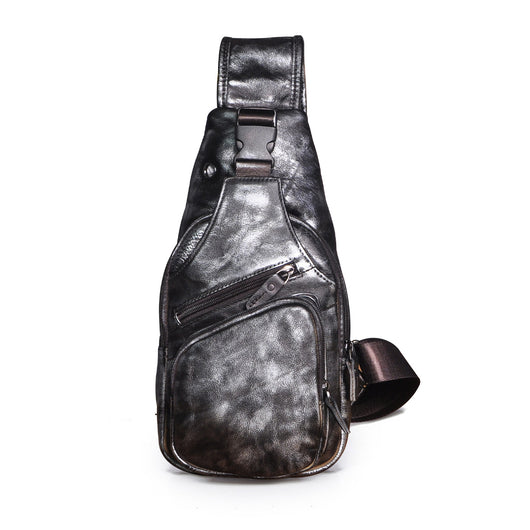 Bolsa de Pecho en Cuero Genuino para Hombre - Image 17
